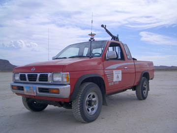 Moving Land Target (Unmanned Ground Vehicle) using the Pronto4 Strap-on Autonomy System